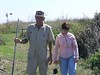 SundownIsland > Chester and Monique take a walk and talk about Sundown Island while Abe Moore films. Monique Wells works as an environmental scientist at Hill Country Environmental in Austin. (Photo credit: Steve Tripp)