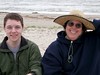 SundownIsland > William Tennison (photographer's helper) with Marcy Spears (Photographer and Sundown Island Webmaster)