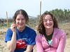 SundownIsland > Hannah and Rebekah Olson, just after lunch.  They prepared the picnic lunch for the volunteers that was sponsored by Formosa.