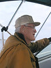 SundownIsland > Warden Chester "Pop" Smith on the way to Sundown Island. (photo by Steve Tripp)