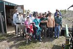 SundownIsland > Volunteers (L to R): Back row: Ed Taylor, Mark Elwonger, Tim Wilkinson, Abe Moore, Doug Wilkinson; Middle: Larry Tisdel, Diane Nunley, Tyler Wilkinson, Richard Prater, Ethan Vuichard, Kyle Haley; Front: Peggy Wilkinson, Hannah Olson, Niell Irvin, Jeremey Cecil, Rob Muir. This is not all of the volunteers.  It is the group I captured before we all left for the boats.  (Photo credit: Marcy Spears)
