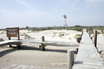 SundownIsland > A view looking towards the windmill, from the end of the dock. (Photo credit: Marcy Spears)
