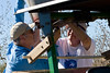 SundownIsland > Gary Eskelson (left) and Dale Blakeman set up the tractor to spray for fire ants. On a breeding colony island, fire ants can be deadly for young chicks.   Photo credit: Marcy Crowe Spears