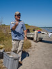 SundownIsland > Voted the most interesting beach find was the pelican skull found along the beach by Tim Wilkinson. Maybe we should ask, "interesting for whom?" ;-)  Photo credit: Marcy Crowe Spears